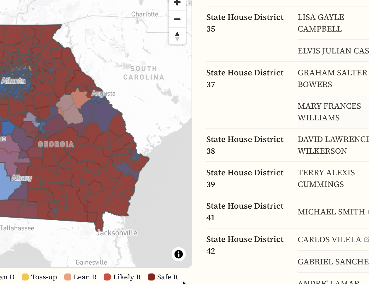 Georgia 2026 Qualifying: See Every Candidate on the Map